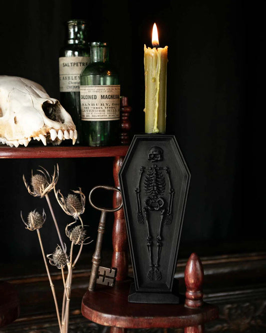 Garden of Life Taper Candle Holder by Graveyard Wanders