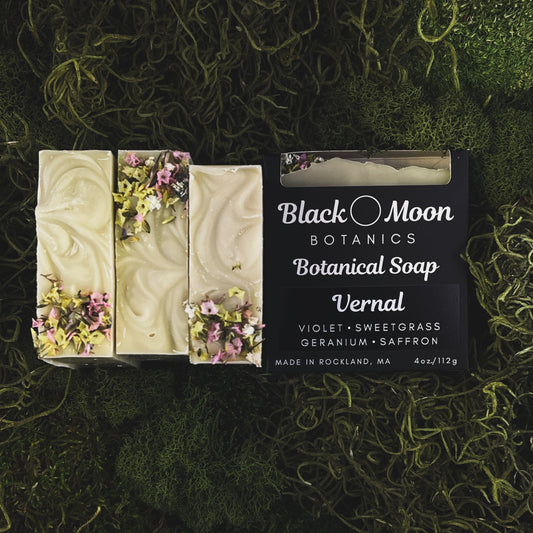 Vernal Botanical Soap - Black Moon Botanics