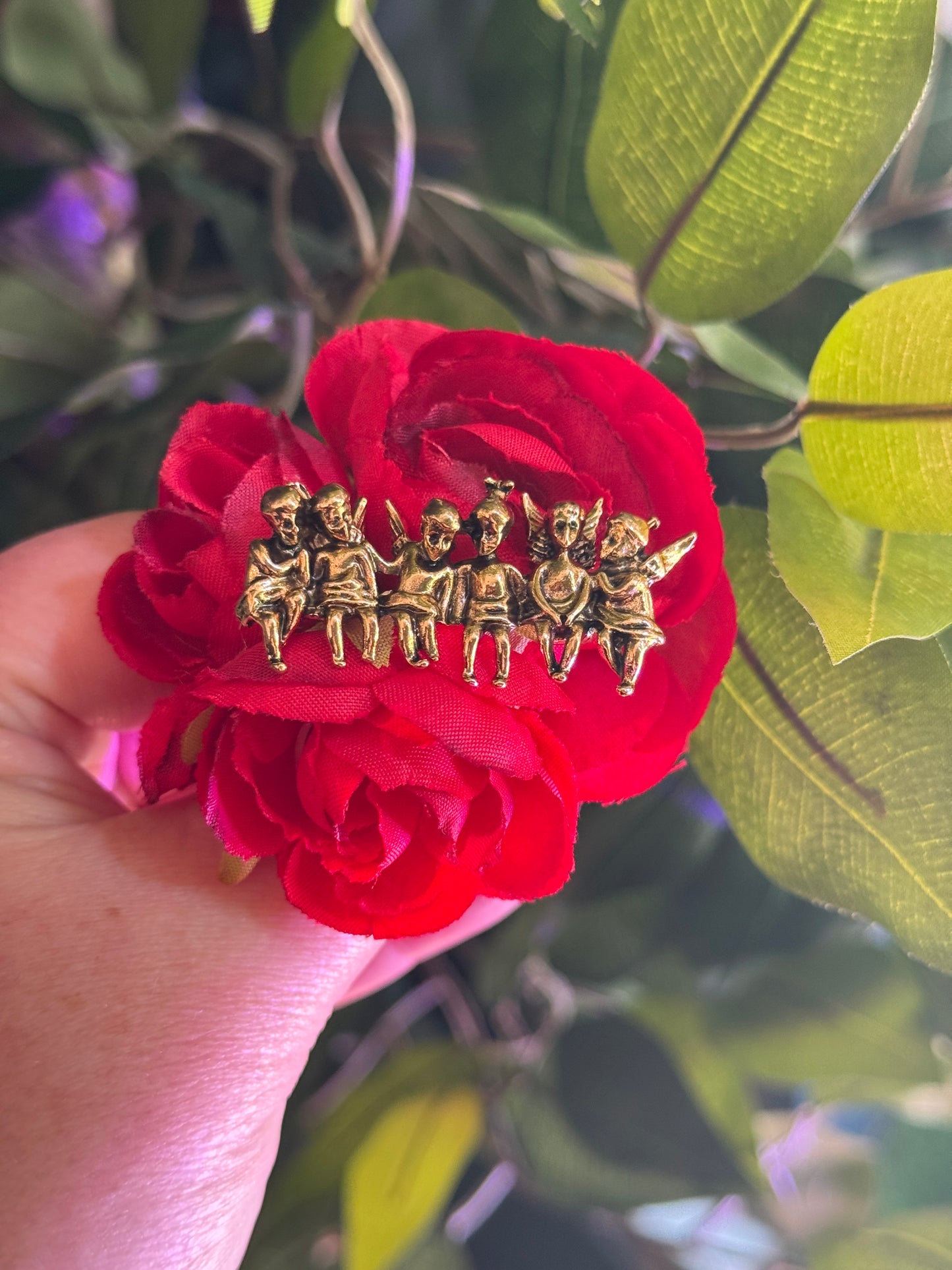 Children of Salem Cherub Brooch Pin