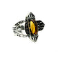 Citrine Inquisitor Ring in Sterling Silver by Julian the 2nd