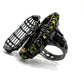 Gibbet Coffin Ring in Sterling Silver and Tourmaline by Julian the 2nd