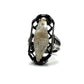 Ancient Origins Raw White Sapphire Ring in Sterling Silver by Julian the 2nd