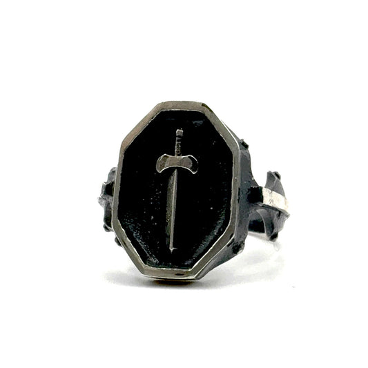 Excalibur Sword Signet Ring