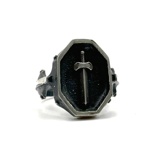 Excalibur Sword Signet Ring