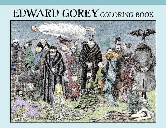 Edward Gorey Coloring Book (Hardcover)