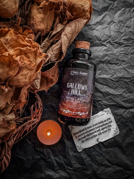 Gallows Hill Ritual Bath Soak by Gate & Garden Apothecary