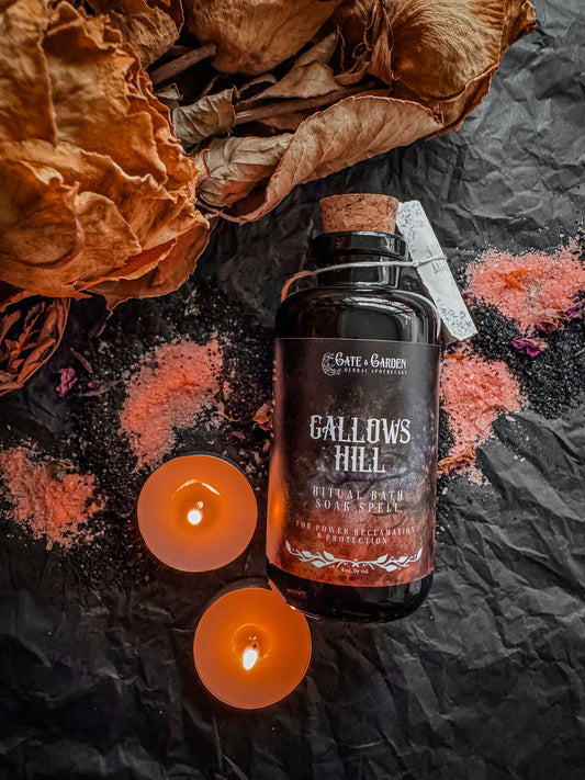 Gallows Hill Ritual Bath Soak by Gate & Garden Apothecary