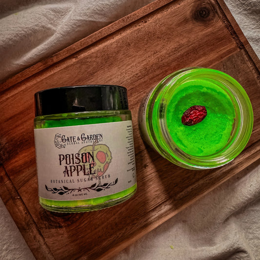 Poison Apple Body Scrub by Gate & Garden Apothecary