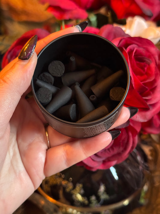 Live Deliciously Incense Cones by Black Moon Botanics