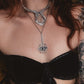Battle Axe & Onyx Necklace