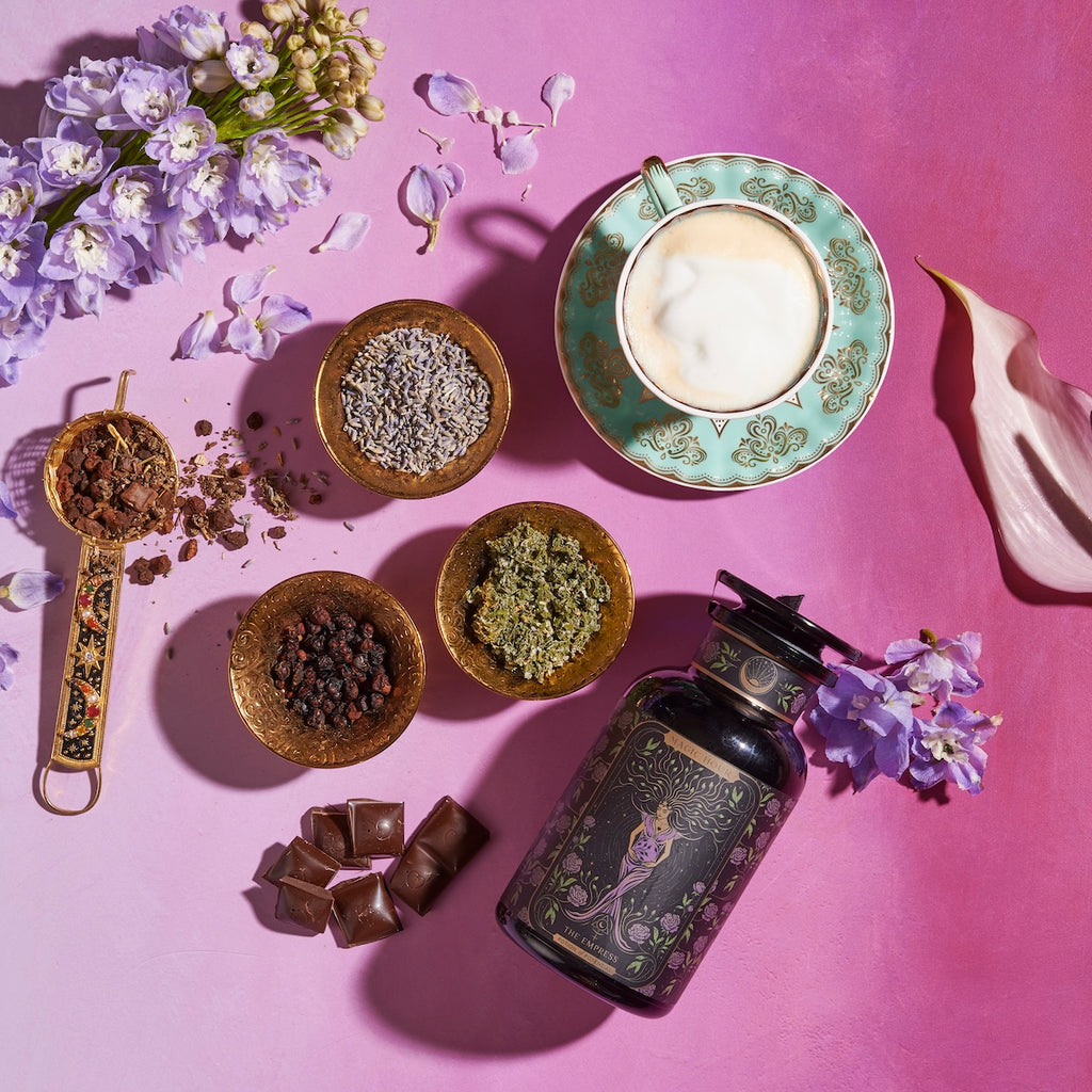 The Empress: Lavender Currant Shatavari Cocoa Tea by Magic Hour