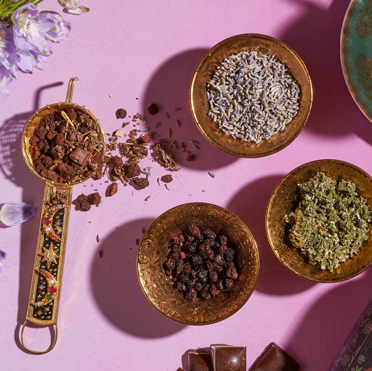 The Empress: Lavender Currant Shatavari Cocoa Tea by Magic Hour