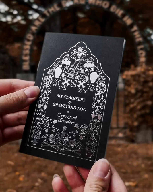 My Cemetery & Graveyard Log Notebook by Graveyard Wanders