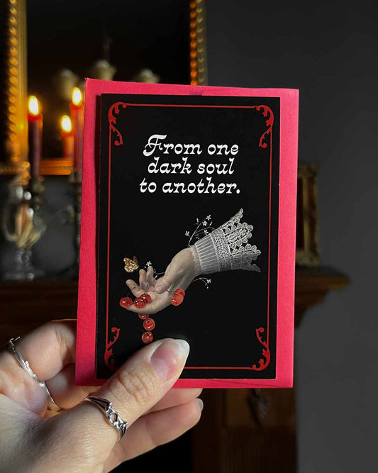 Dark Soul ~ Card and Envelope by Graveyard Wanders