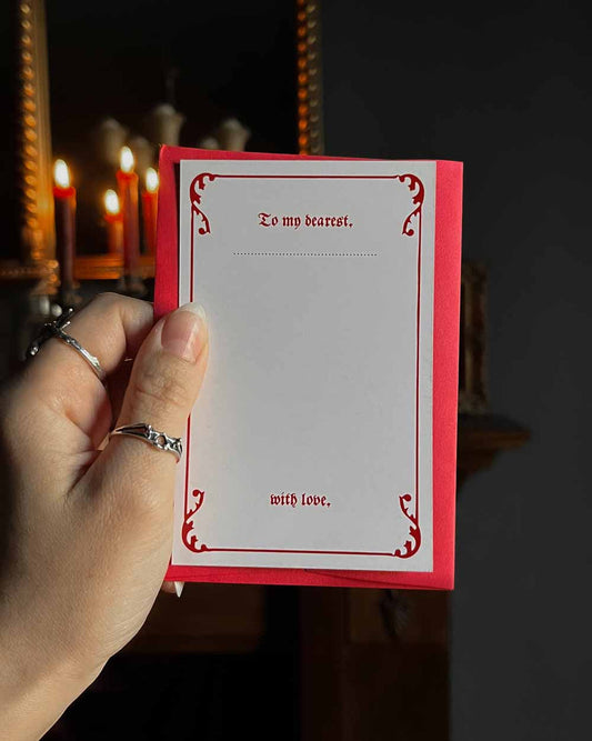 Dark Soul ~ Card and Envelope by Graveyard Wanders