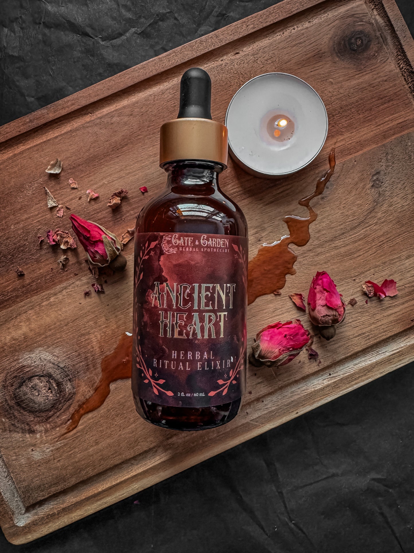 Ancient Heart Ritual Heart Opening Elixir by Gate & Garden Herbal Apothecary