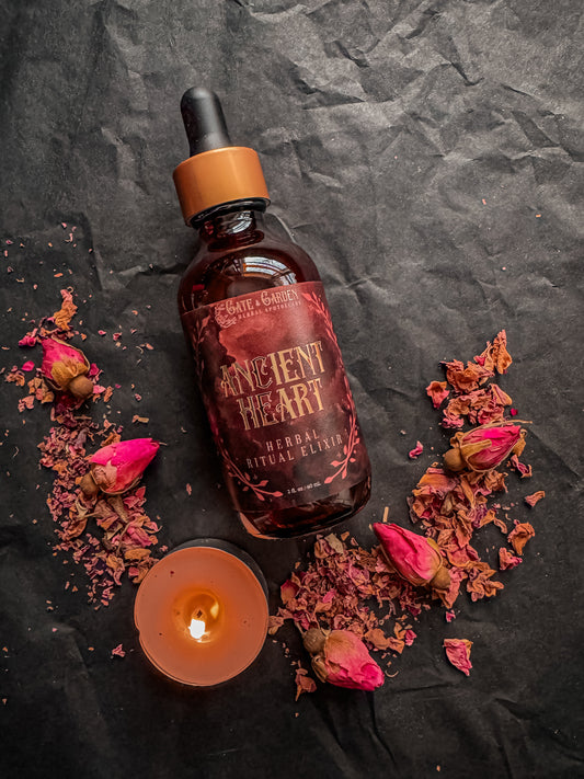 Ancient Heart Ritual Heart Opening Elixir by Gate & Garden Herbal Apothecary