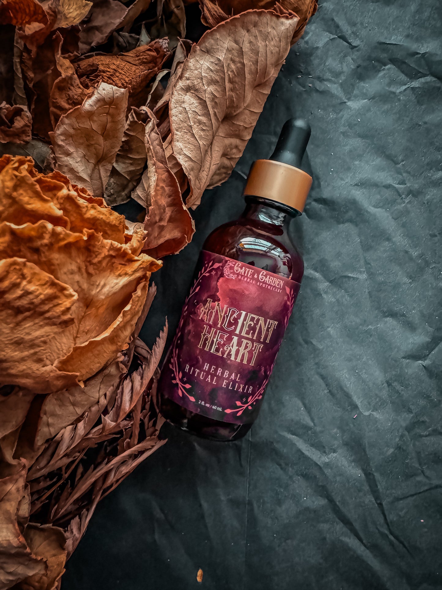 Ancient Heart Ritual Heart Opening Elixir by Gate & Garden Herbal Apothecary