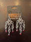 Mourning Maille Chain Earrings