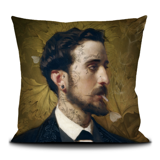 Eduardo Velvet Pillow by Voglio Bene (20x20”)