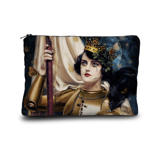 Sainte Jeanne Canvas Wallet by Voglio Bene