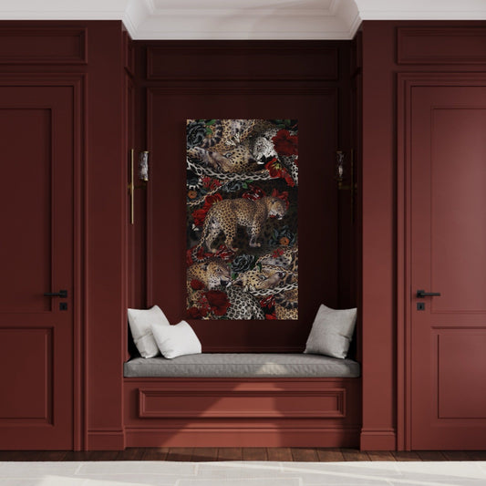 Fawn Velvet Wall Tapestry by Voglio Bene (54x30”)
