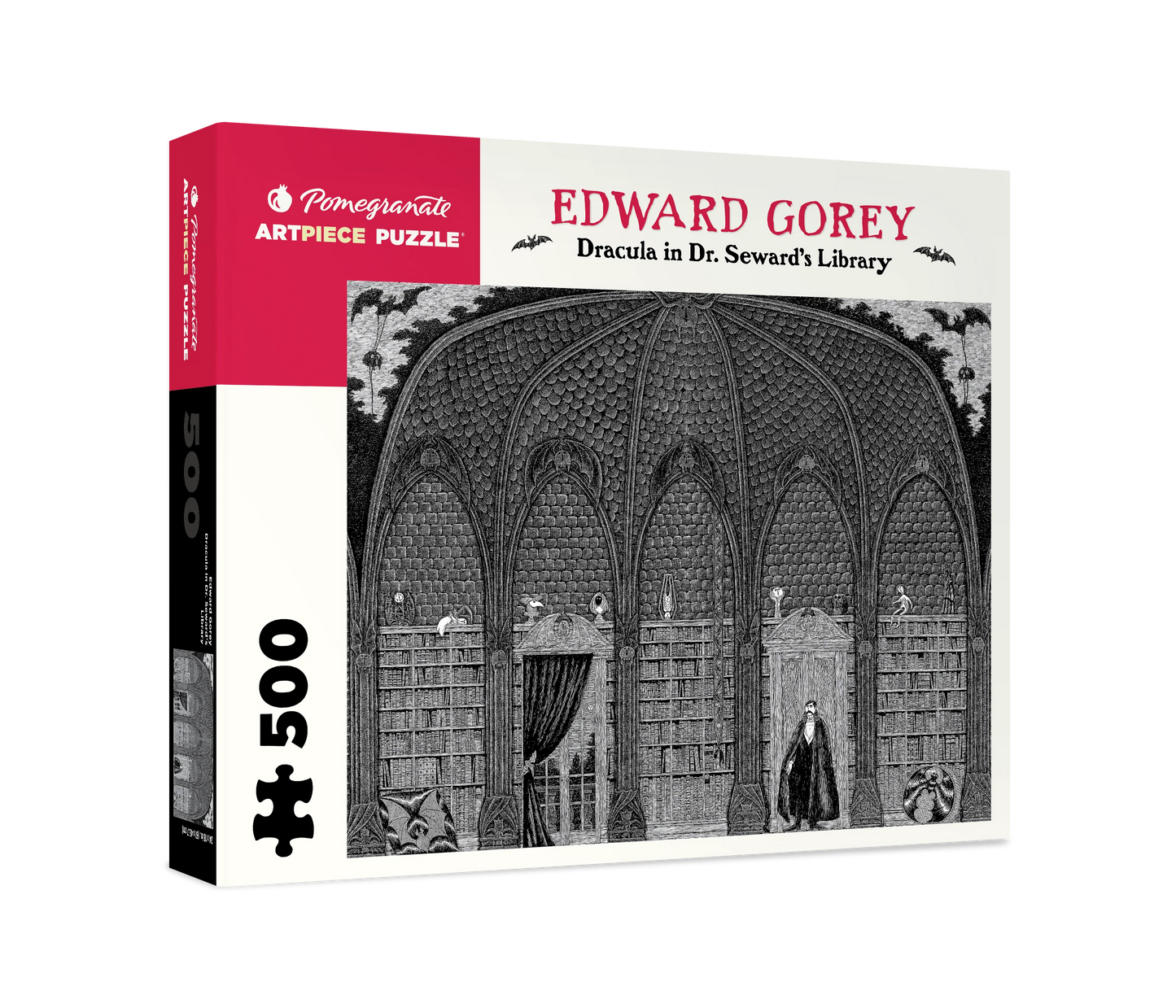 Edward Gorey Dracula 500-Piece Puzzle