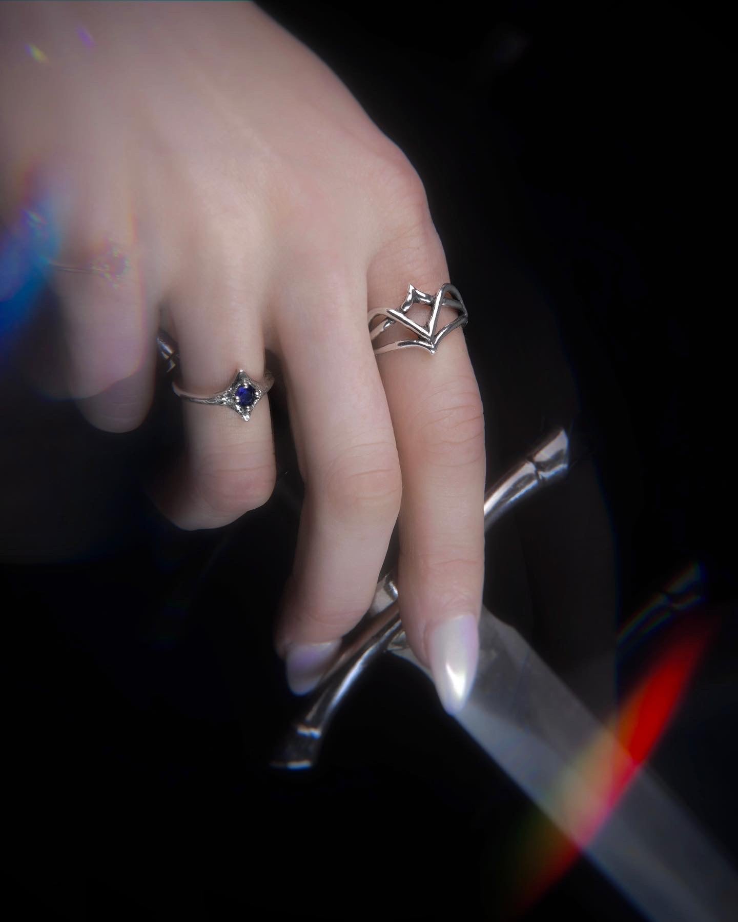 Elven Sterling Silver Ring by Lily Streeter