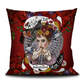Shut Up Velvet Pillow by Voglio Bene (20x20”)