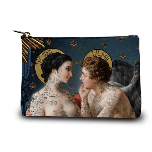 One Against Being Canvas Wallet by Voglio Bene