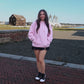 Pink Salem Heart Hoodie by XO Ash
