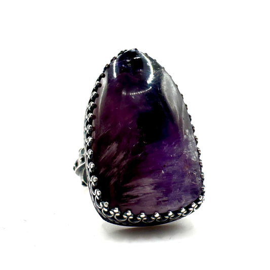 Amethyst Empress Ring in Sterling Silver by Julian the 2nd