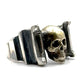 Skull Ring in Sterling Silver and Bronze by Julian the 2nd