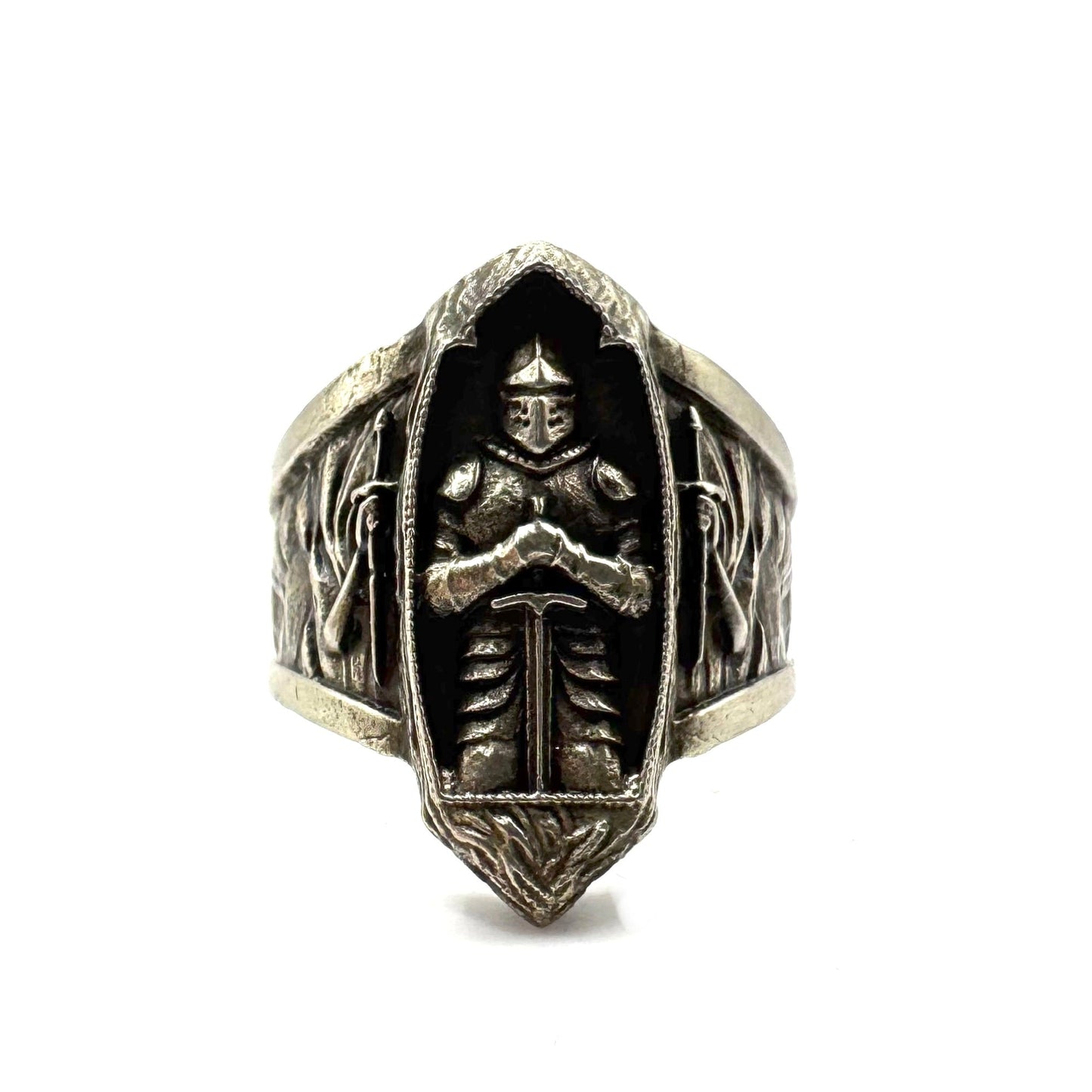 Pendragon Ring in Bronze and White Bronze by Julian the 2nd