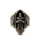 Pendragon Ring in Bronze and White Bronze by Julian the 2nd