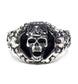 The Serpent’s King Ring In Sterling Silver by Julian the 2nd