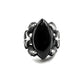 Abaddon Ring With Black Onyx In Sterling SIlver by Julian the 2nd