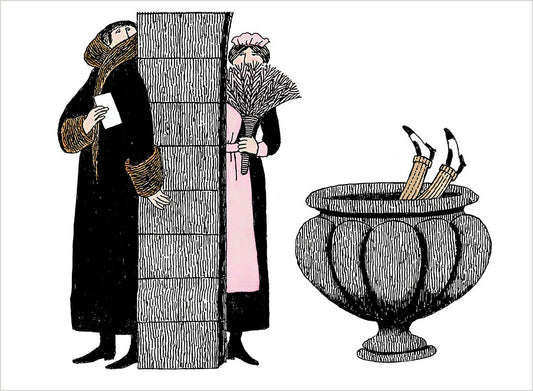 Edward Gorey: A Book of Postcards (Paperback)