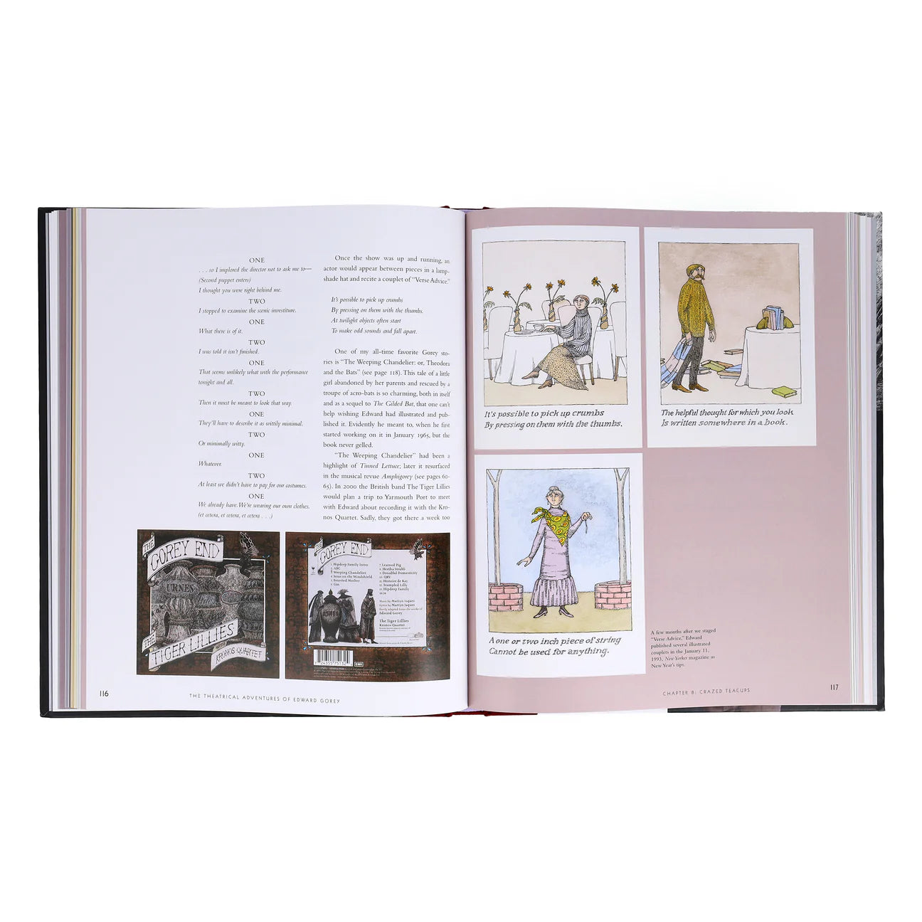 The Theatrical Adventures of Edward Gorey (Hardcover)