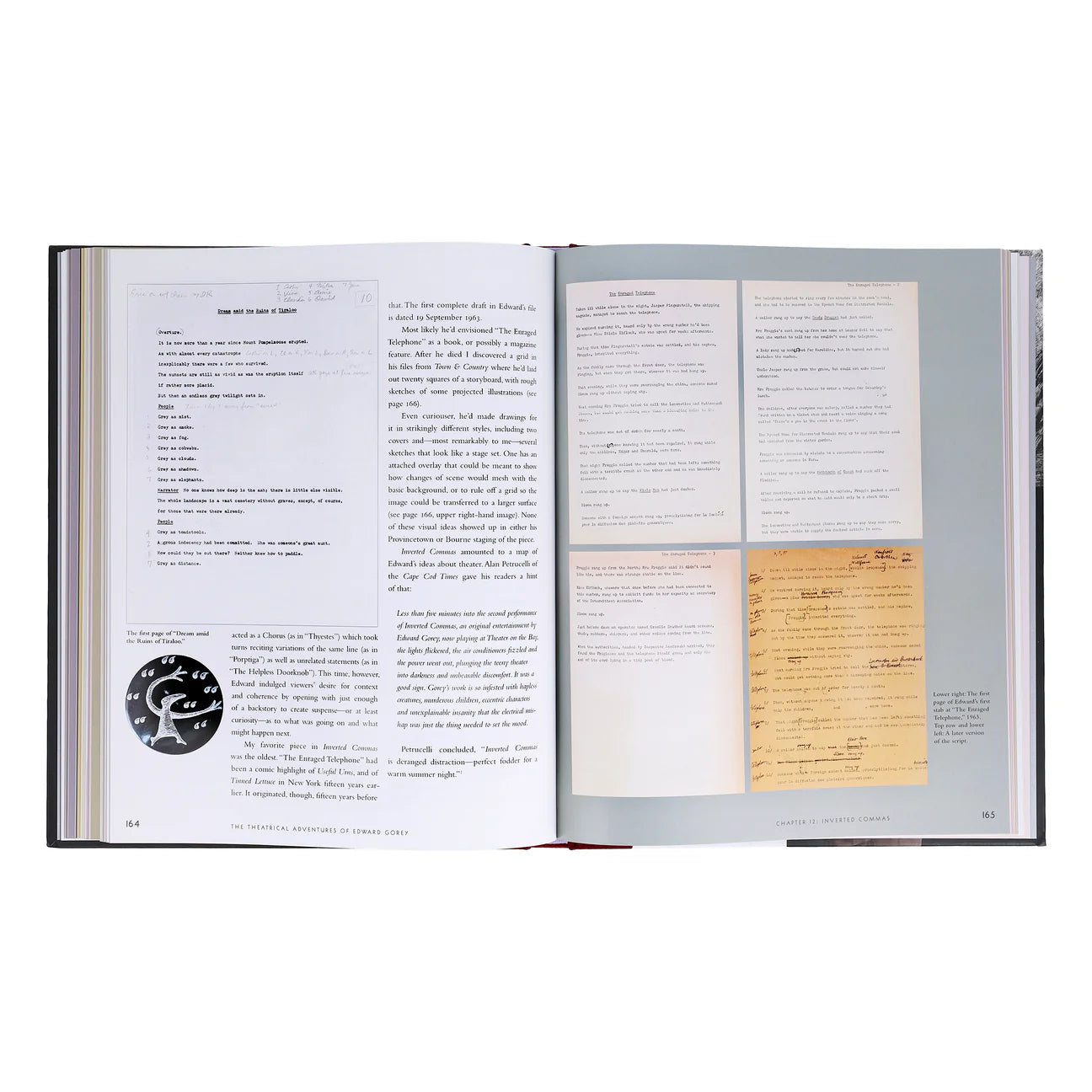 The Theatrical Adventures of Edward Gorey (Hardcover)