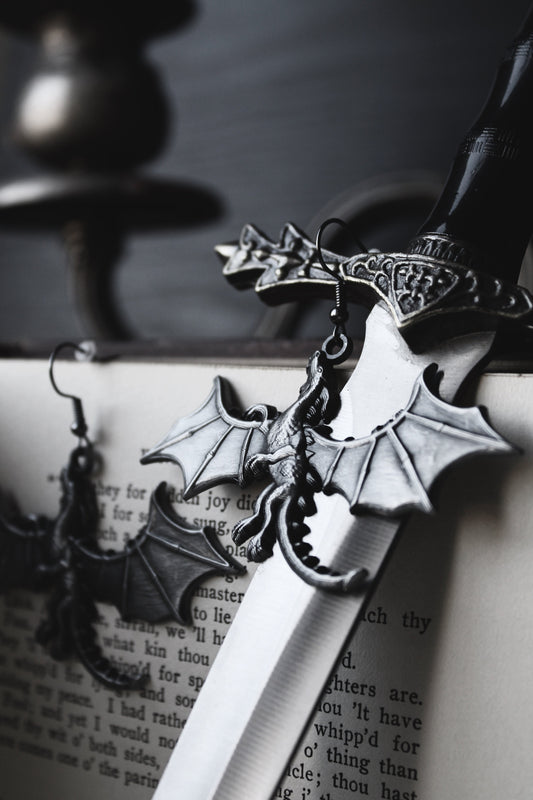 Firebird Dragon Earrings by The Pretty Cult