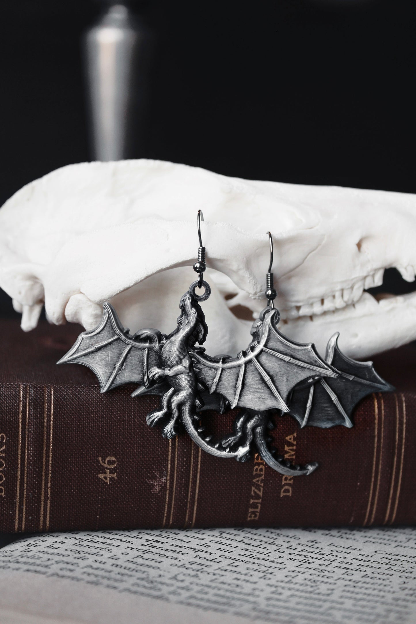 Firebird Dragon Earrings by The Pretty Cult