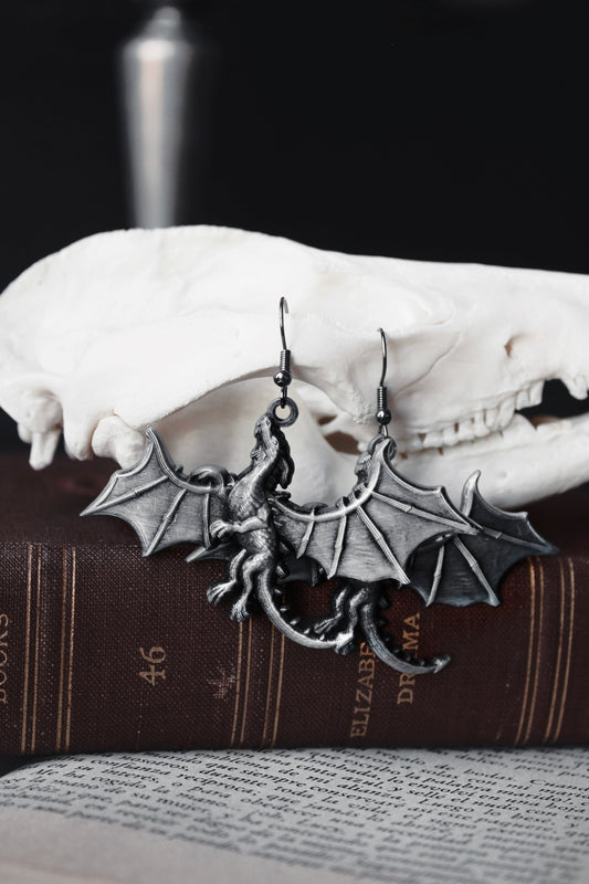Firebird Dragon Earrings by The Pretty Cult