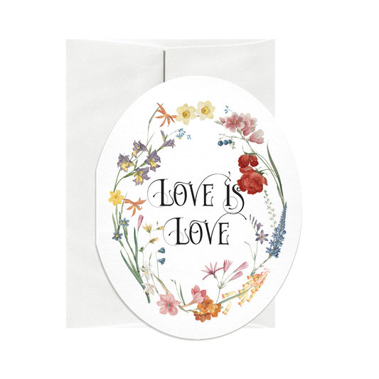 Love is Love Greeting Card by Open Sea