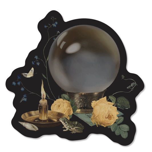 Small Crystal Ball Sticker