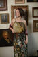 I Dream in Flowers Bohéme Maxi Slip Dress w/ Bees