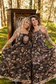 Lionheart Bohéme Maxi Slip Dress w/ Botanicals & Narnia Print