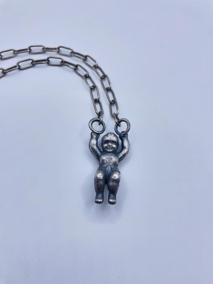 Collection: Silver Baby Doll Necklaces by Inex Jewelry