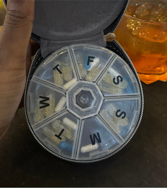 Planetary Pill Case by Crystal Case Apothecary