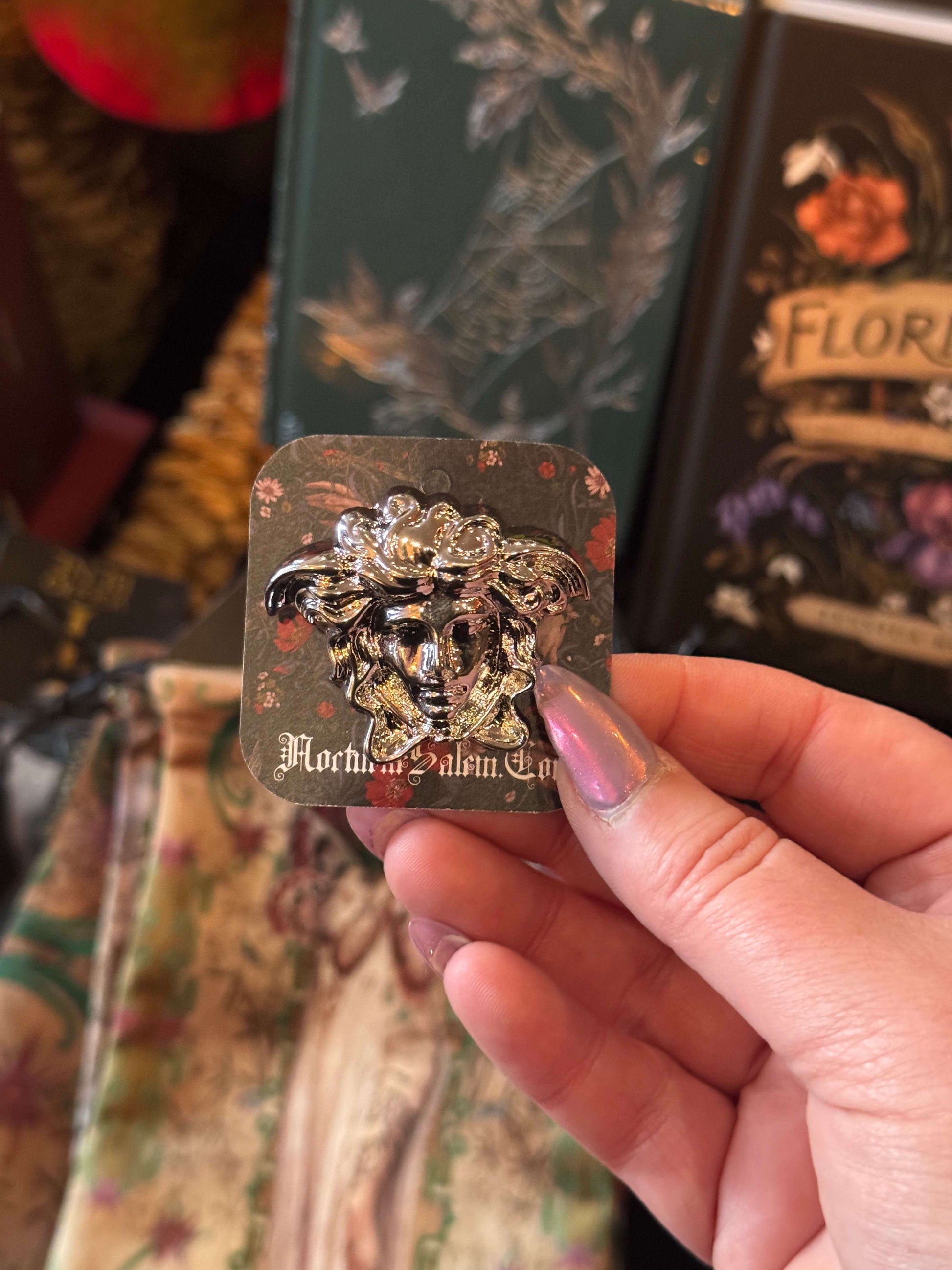 Medusa Brooch